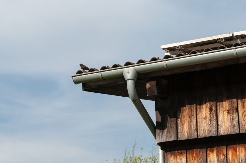 Barn Downspout Installation